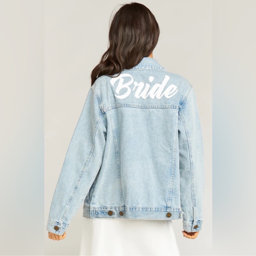 Show Me Your Mumu Bride Denim Jacket